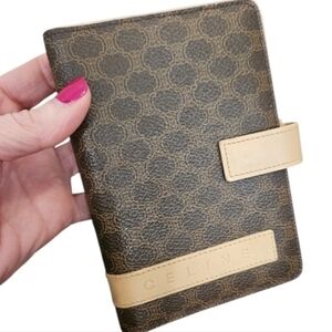 Celine Monogram Leather Agenda